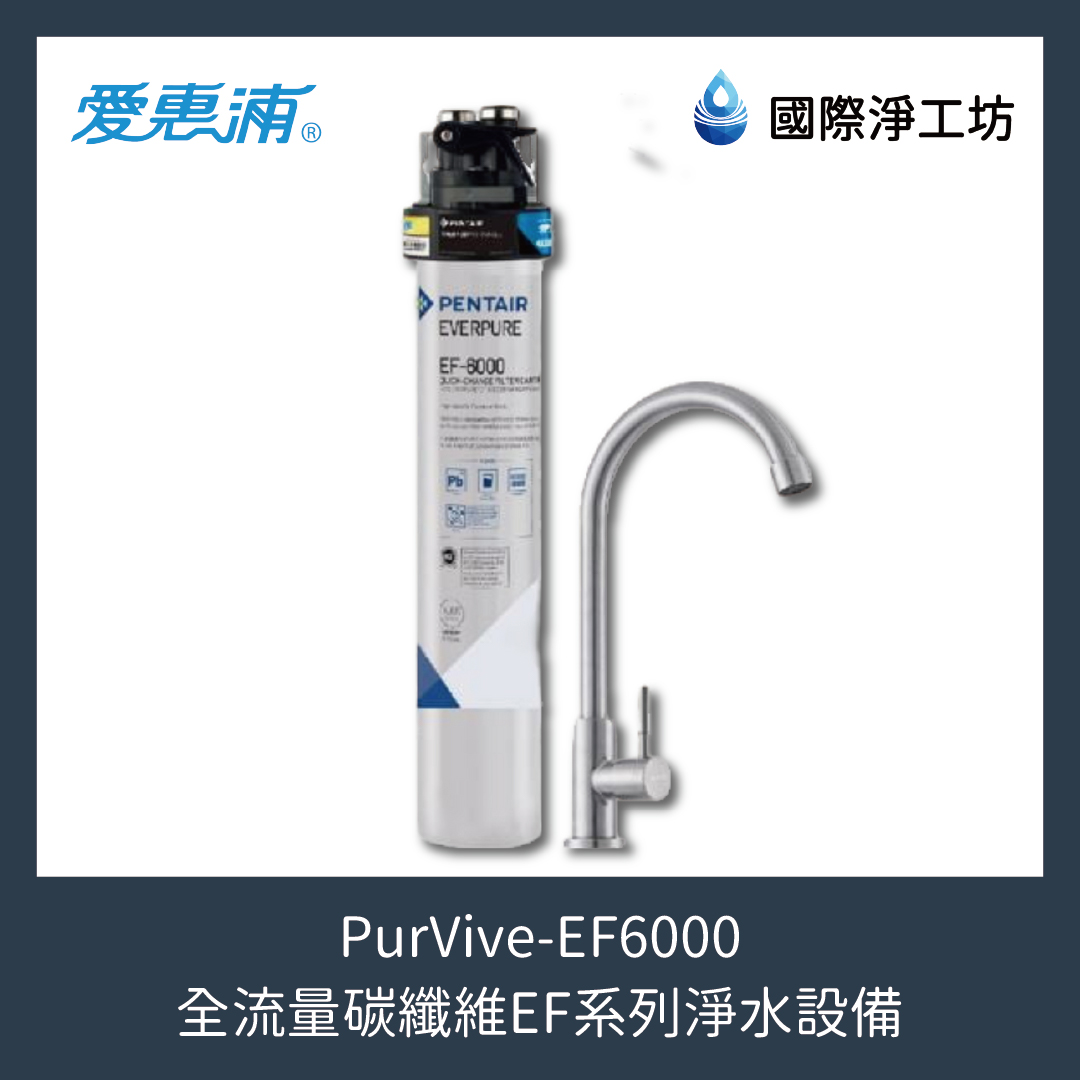 PurVive-EF6000 全流量碳纖維EF系列淨水設備