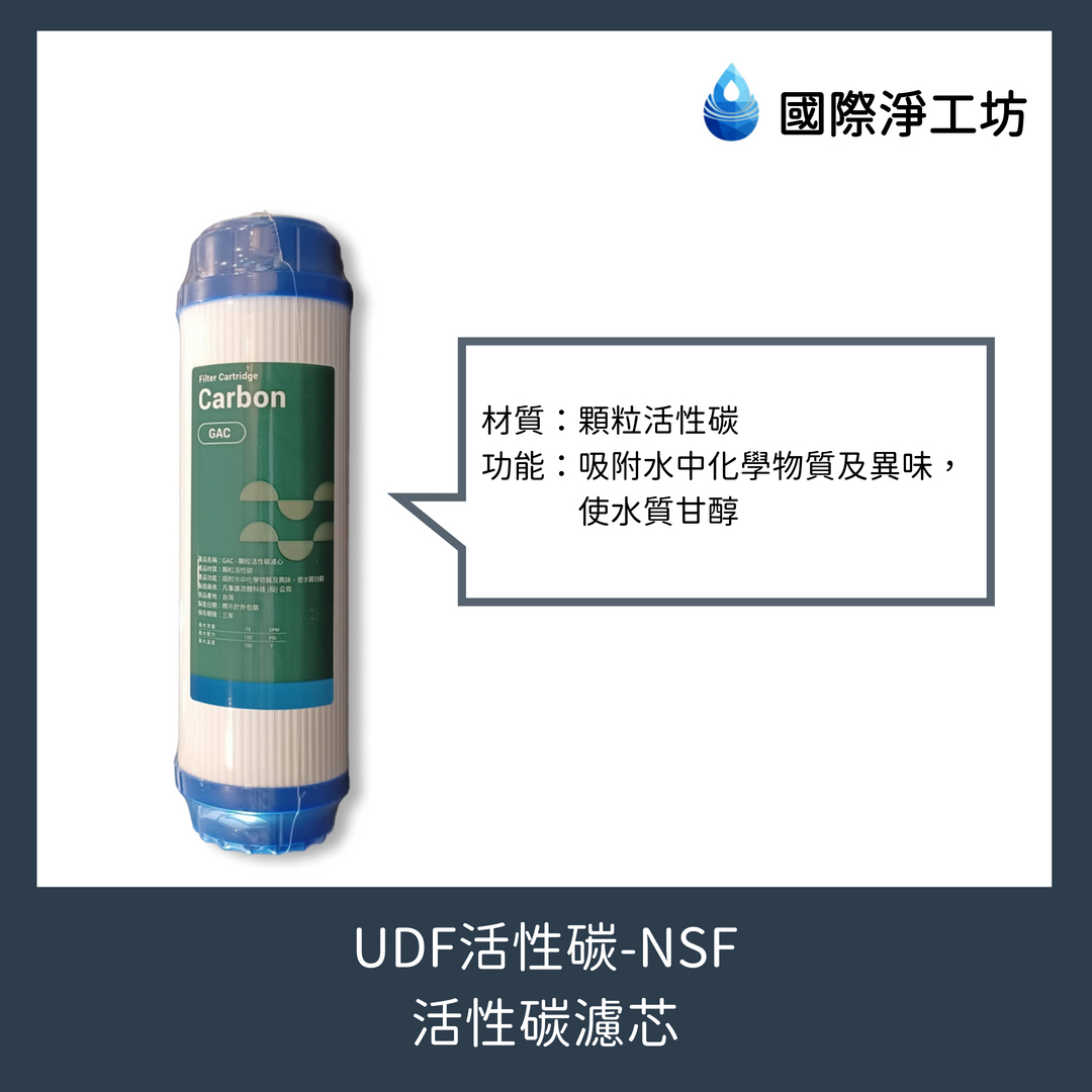 UDF活性碳-NSF（活性碳濾芯）